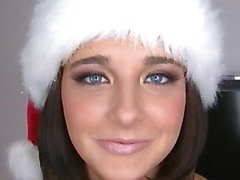Taylor is Santa's little helper and is here to aid us launch the holiday season in style. I have a pair large surprises for her. In this feature, that playgirl gets double the schlong and double the cum, discharged all over her pretty little face. Yeah, thats